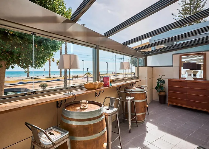 Beachfront With Private Taberna - By Welcomely *