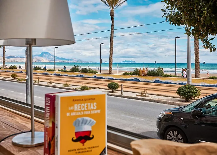 Beachfront Apartment With Patio - By Welcomely * El Campello